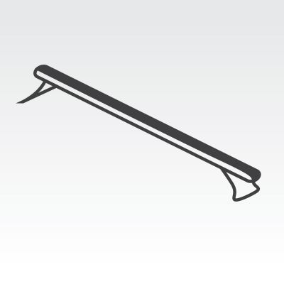 flexiglass canopy roof rack supports